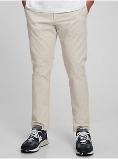 gap athletic fit khakis