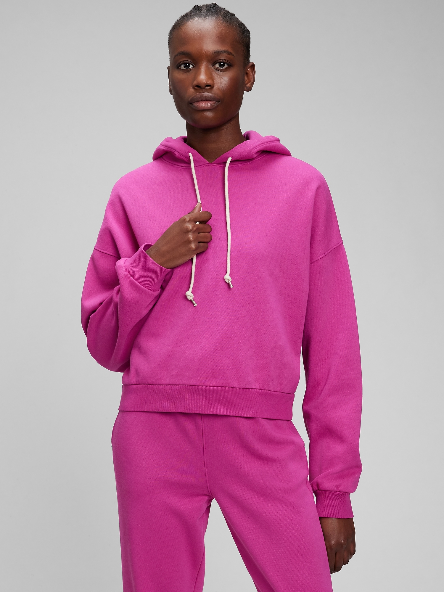 Gap on sale cropped hoodie