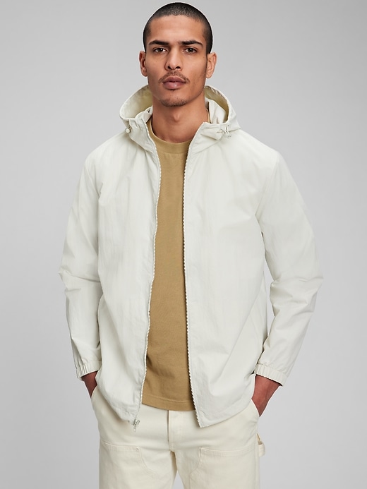 Gap mens rain jacket sale