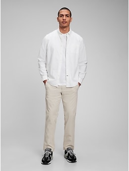 gap mens linen pants