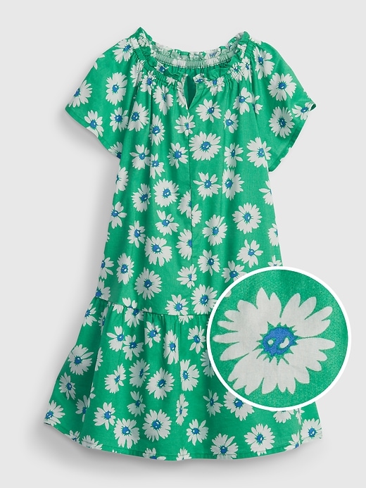 Image number 1 showing, Toddler Floral Ruffle Dress