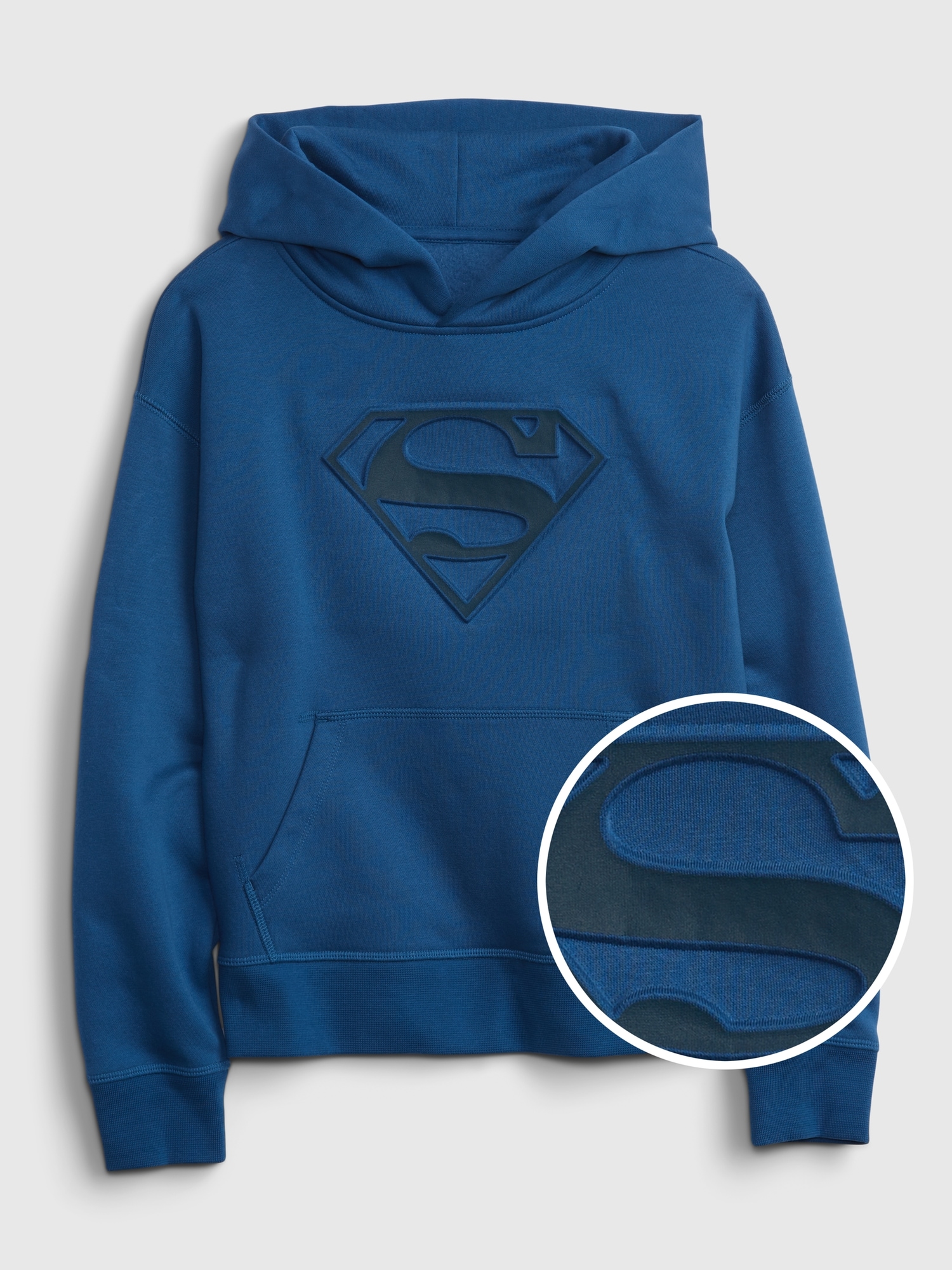 Gap Kids &#124; DC™ Vintage Soft Graphic Hoodie blue. 1