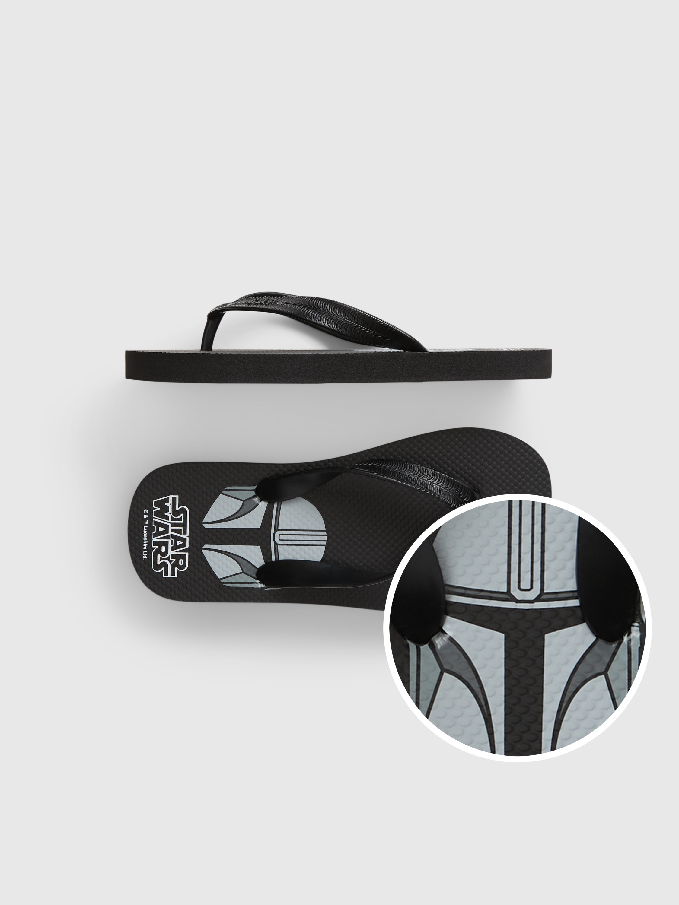 star wars flip flops mens