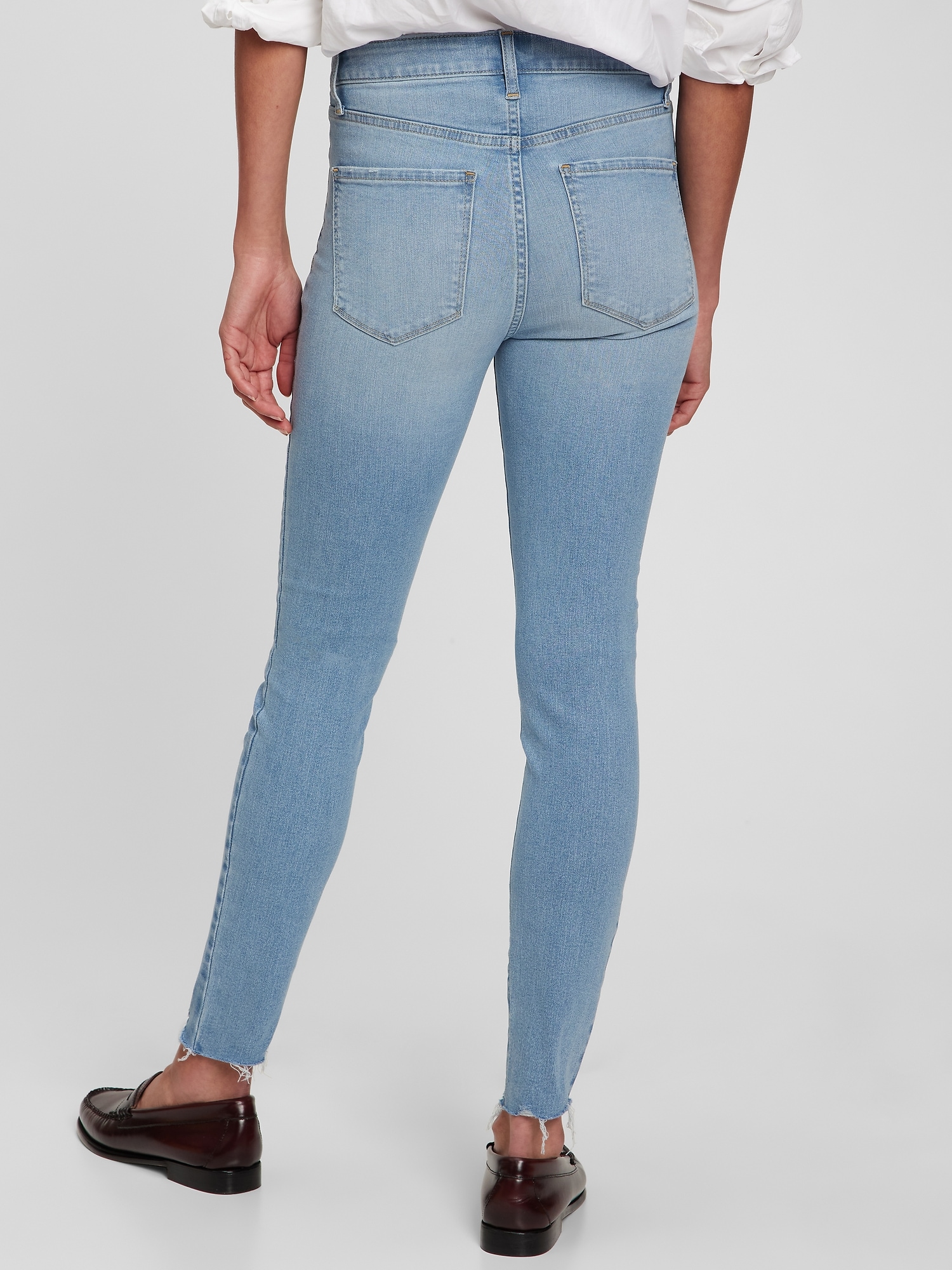 GAP High Rise Universal Legging Jeans with Button Fly