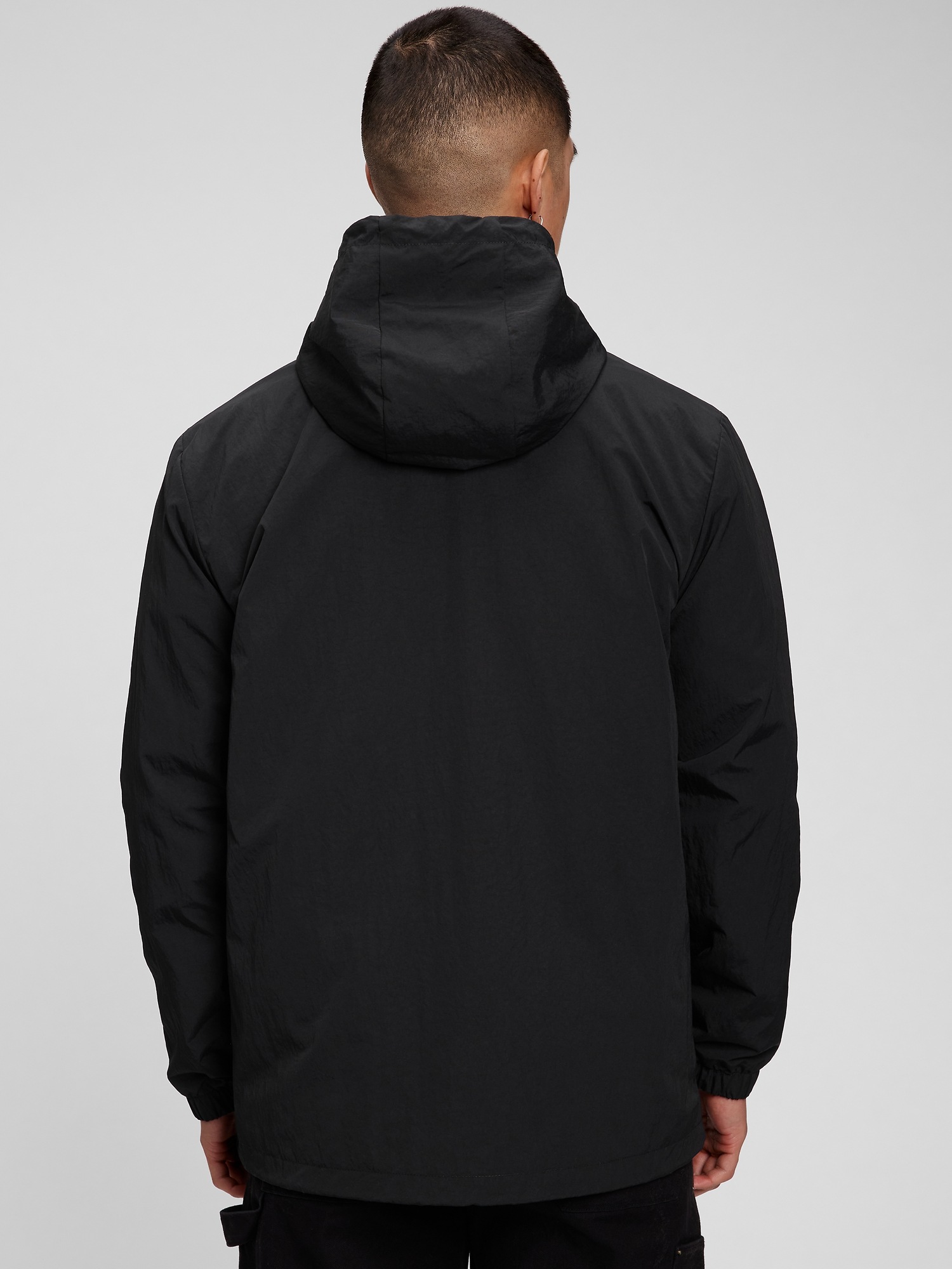 gap hooded rain jacket