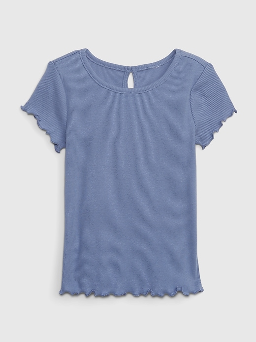 View large product image 1 of 1. Toddler Ribbed-Knit T-Shirt