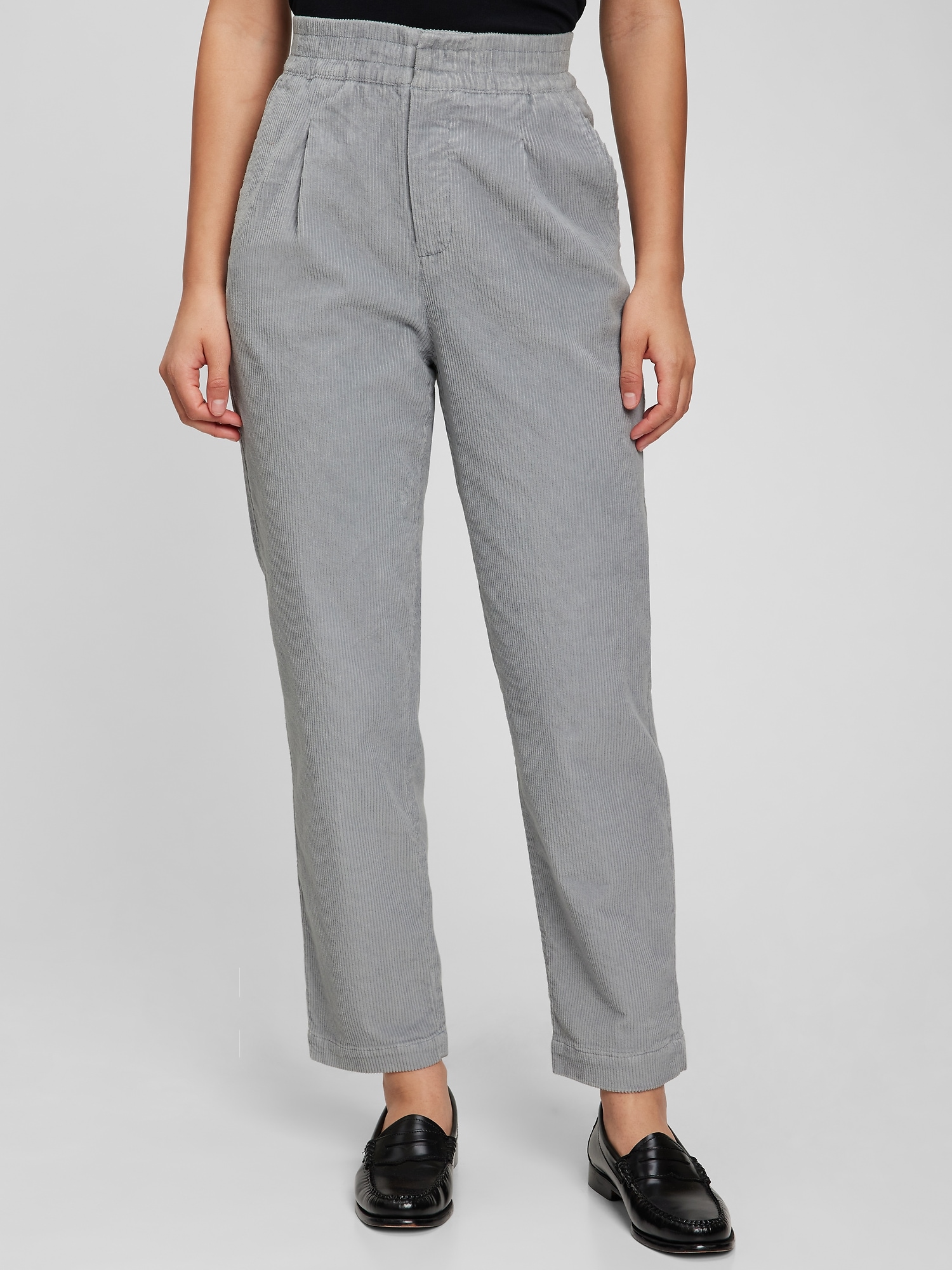 High Rise Corduroy Joggers | Gap