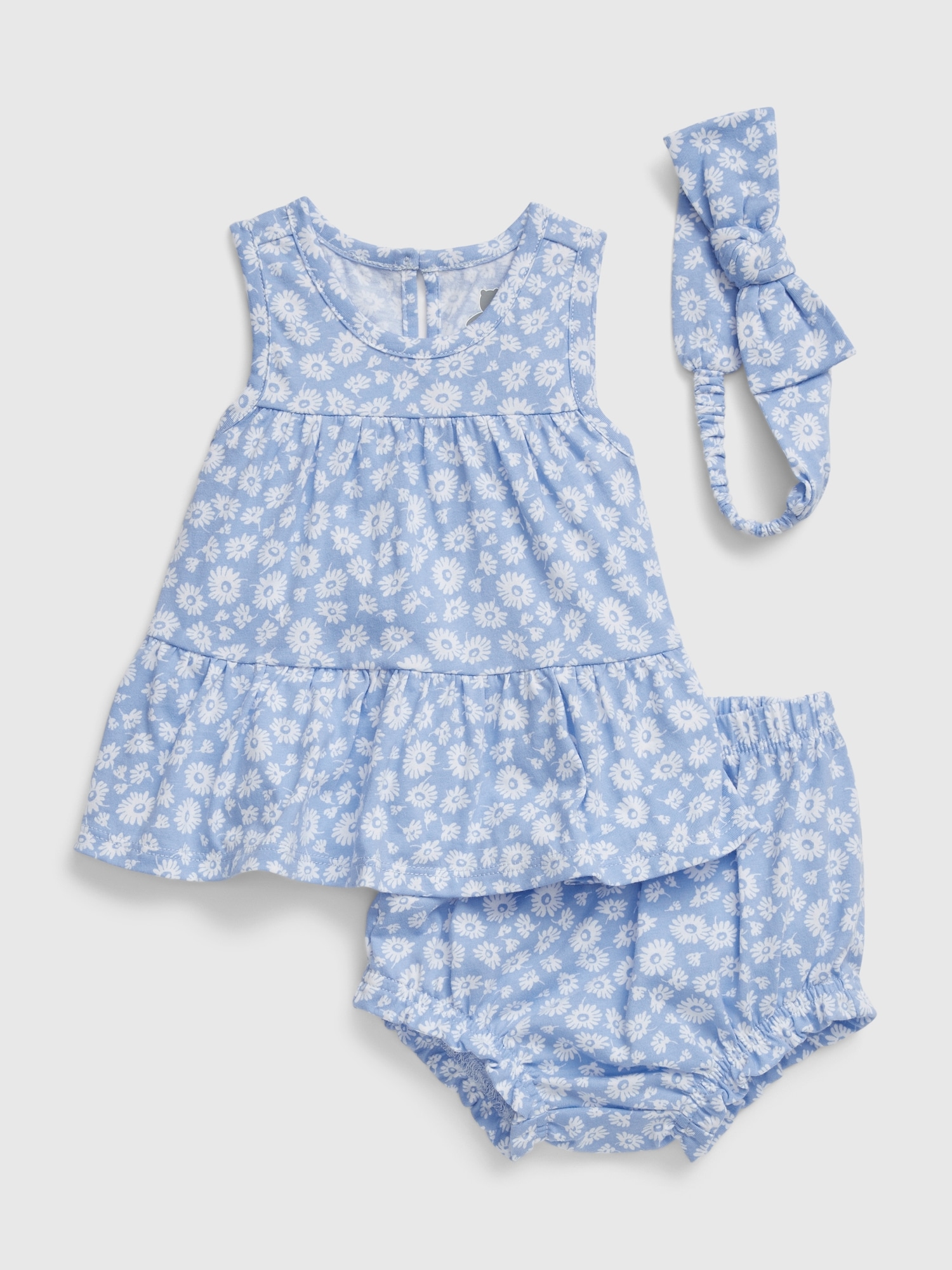 Baby Peplum 3-Piece Outfit Set | Gap