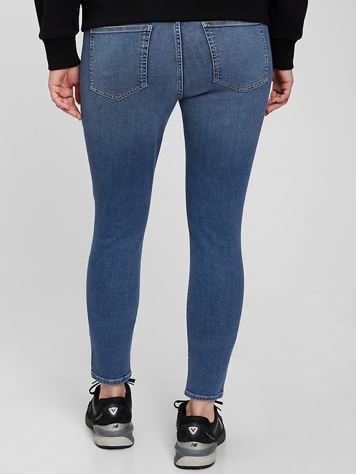 Image number 2 showing, Maternity True Waistband Full Panel True Skinny Jeans