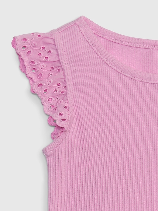 Image number 3 showing, Toddler Flutter Tank Top