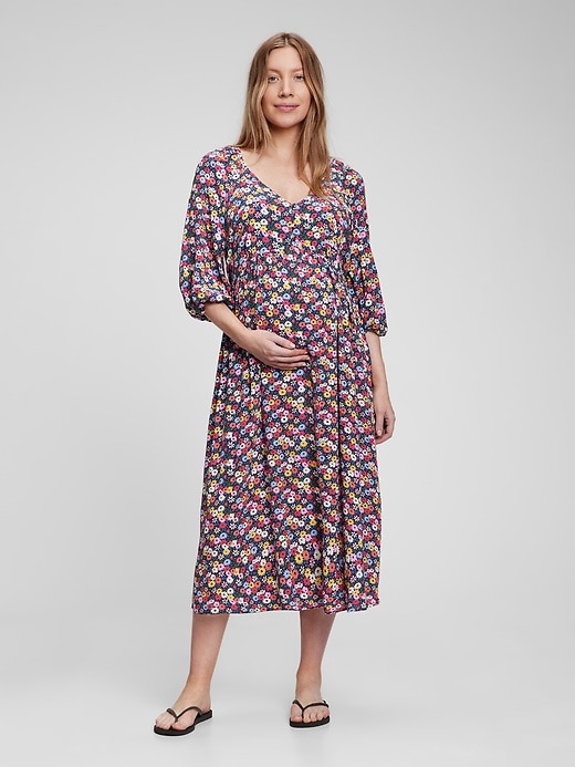 Image number 5 showing, Maternity Midi Dress