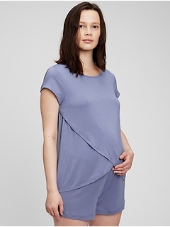 gap maternity modal sleep pants