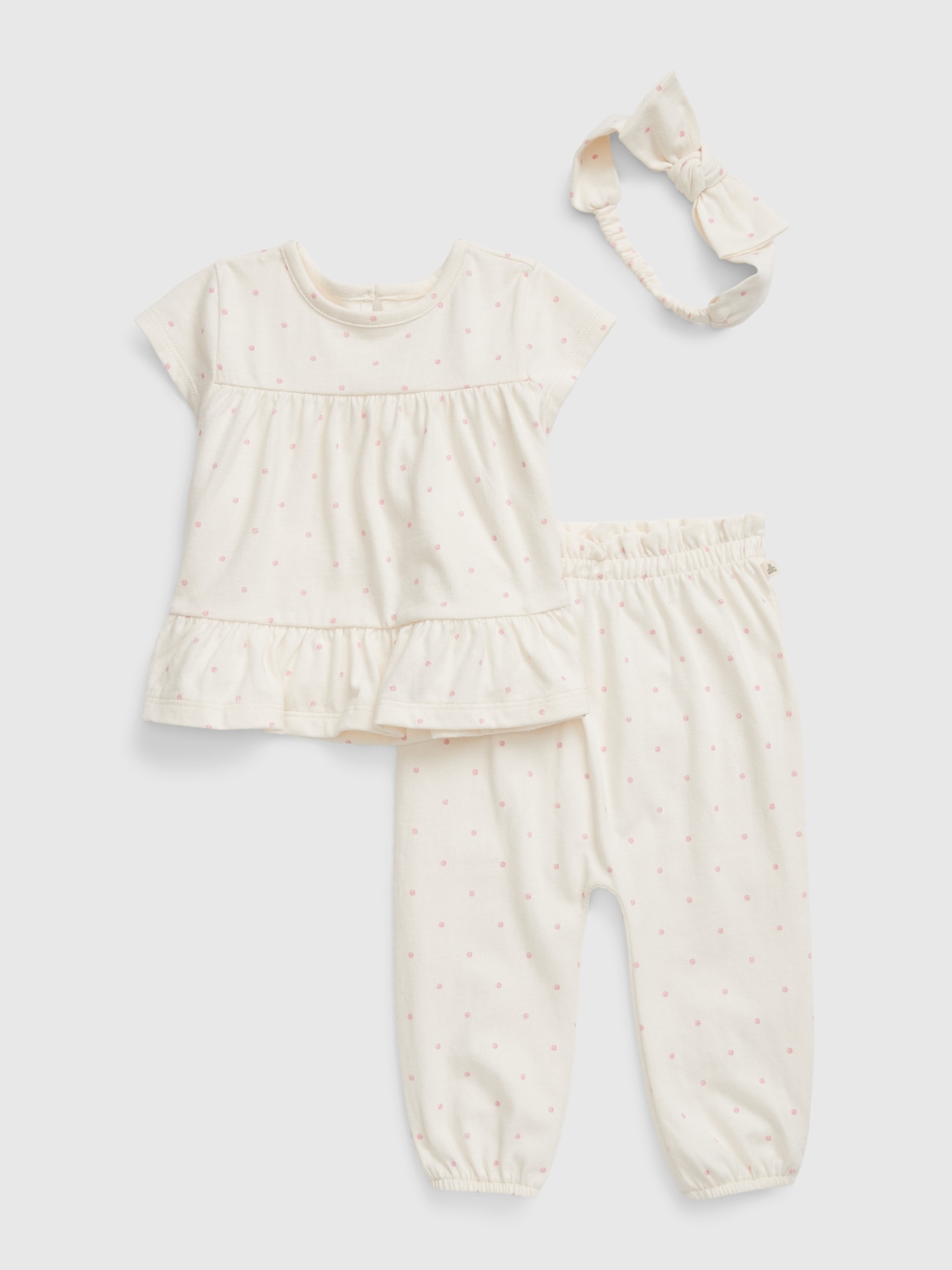 Baby 100% Organic Cotton 3-Piece Outfit Set | Gap