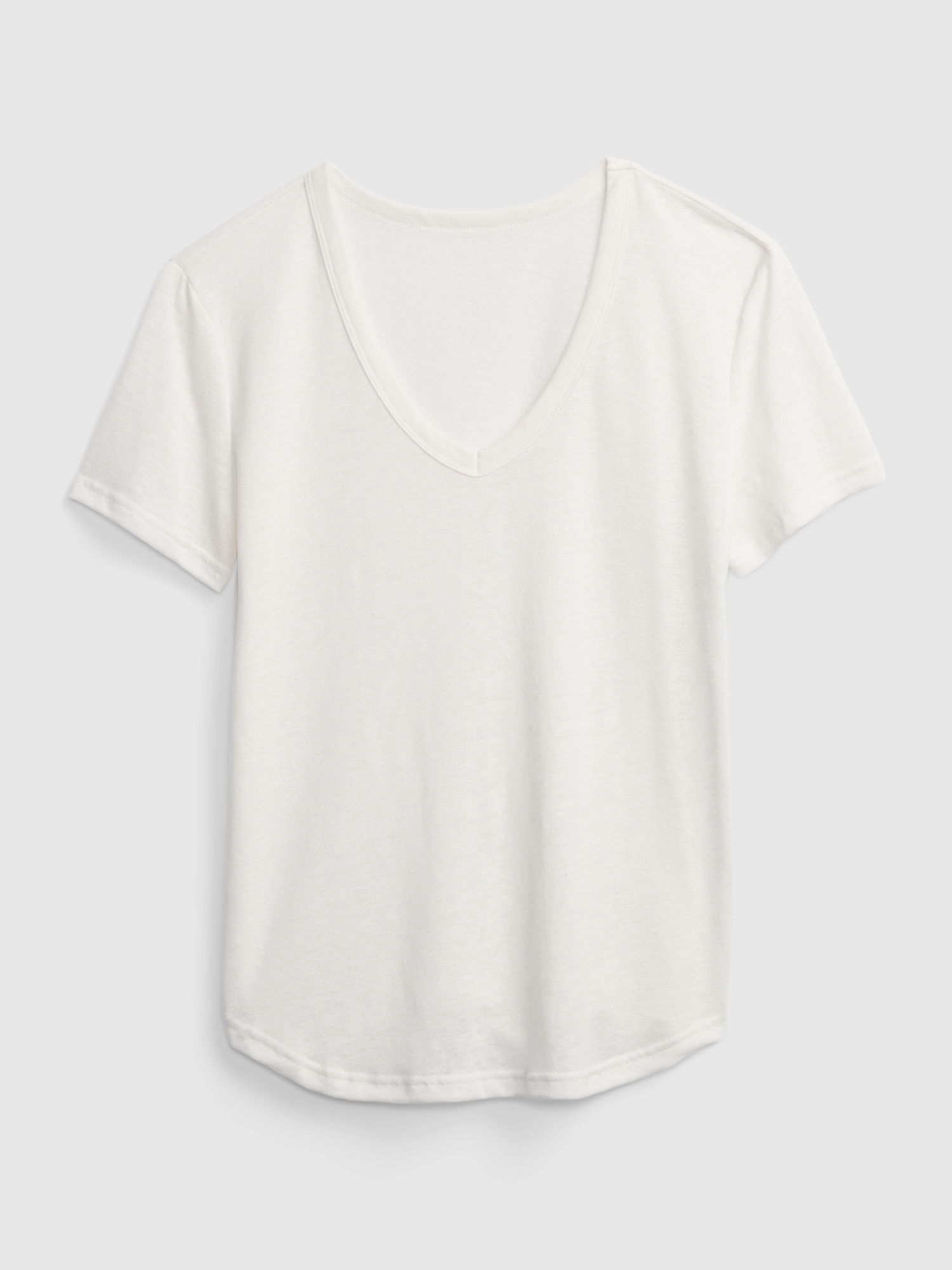 gap linen v neck