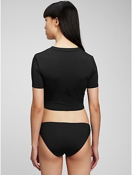 Cropped Rash Guard | Gap