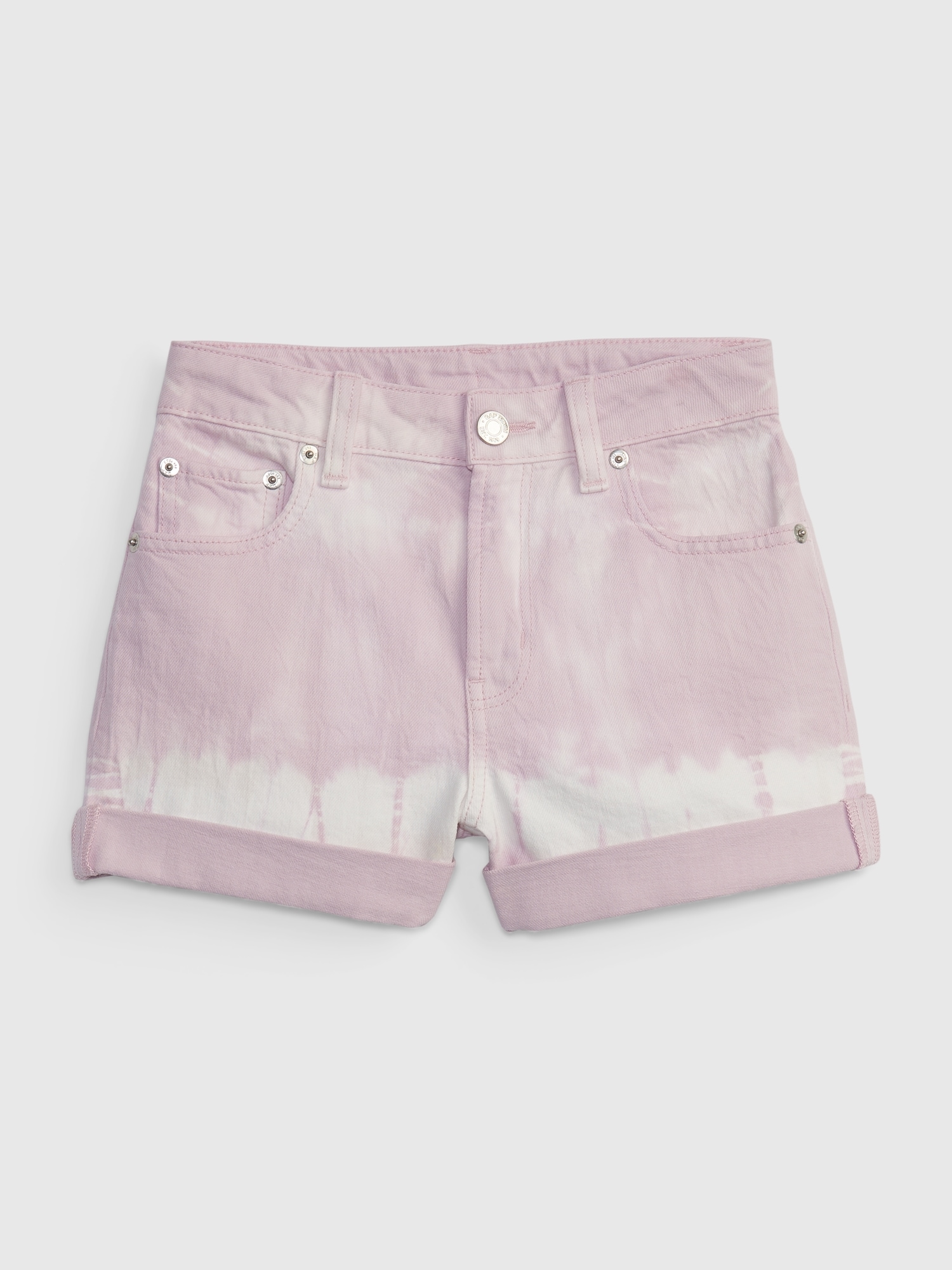 Kids High-Rise Girlfriend Shorts