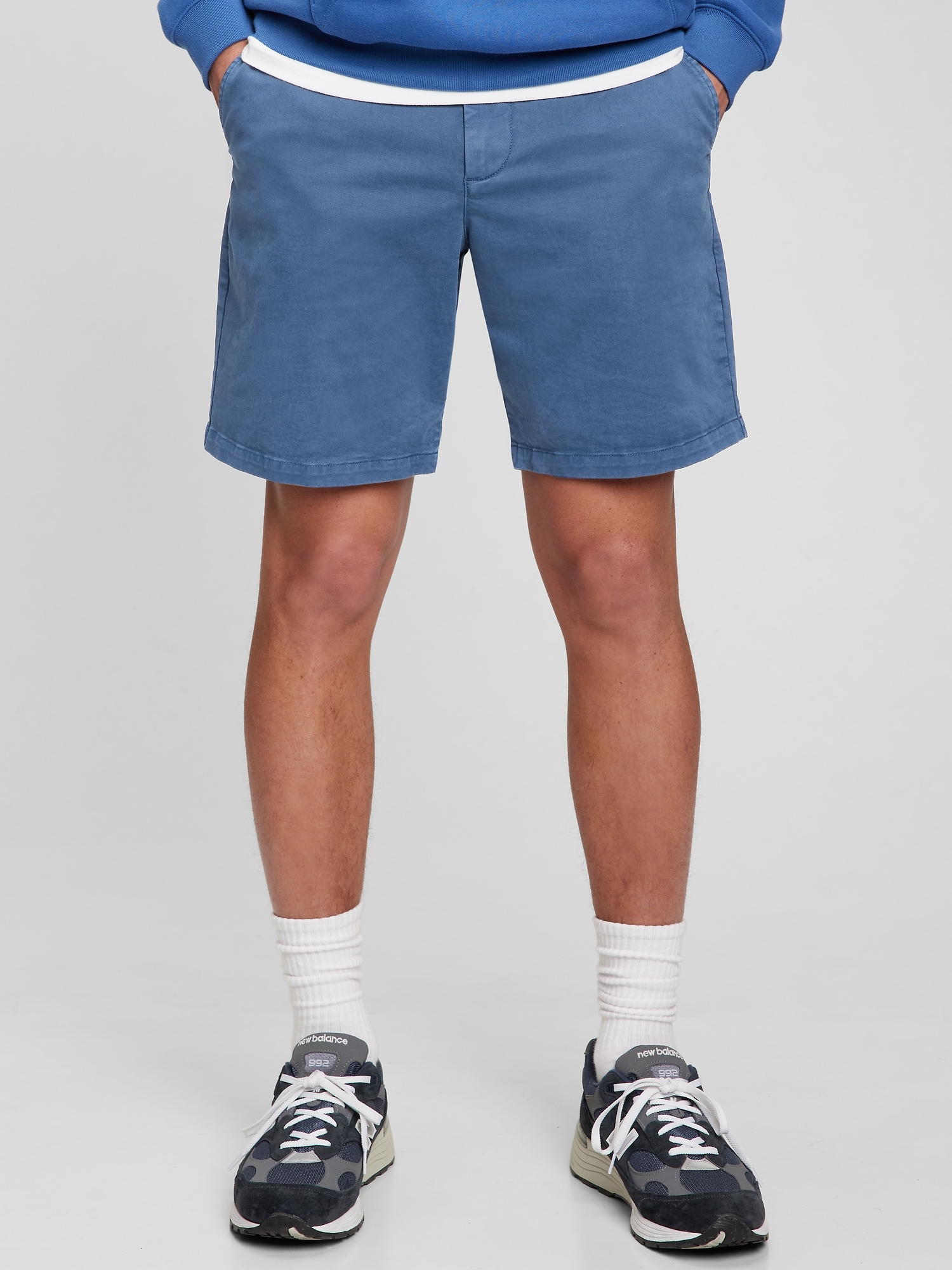 Gap 8" Vintage Shorts blue. 1