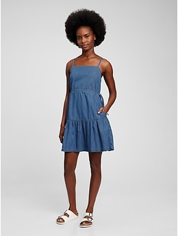 gap denim dresses