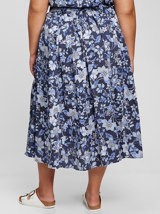 Image number 5 showing, Hi-Low Pull-On Midi Skirt