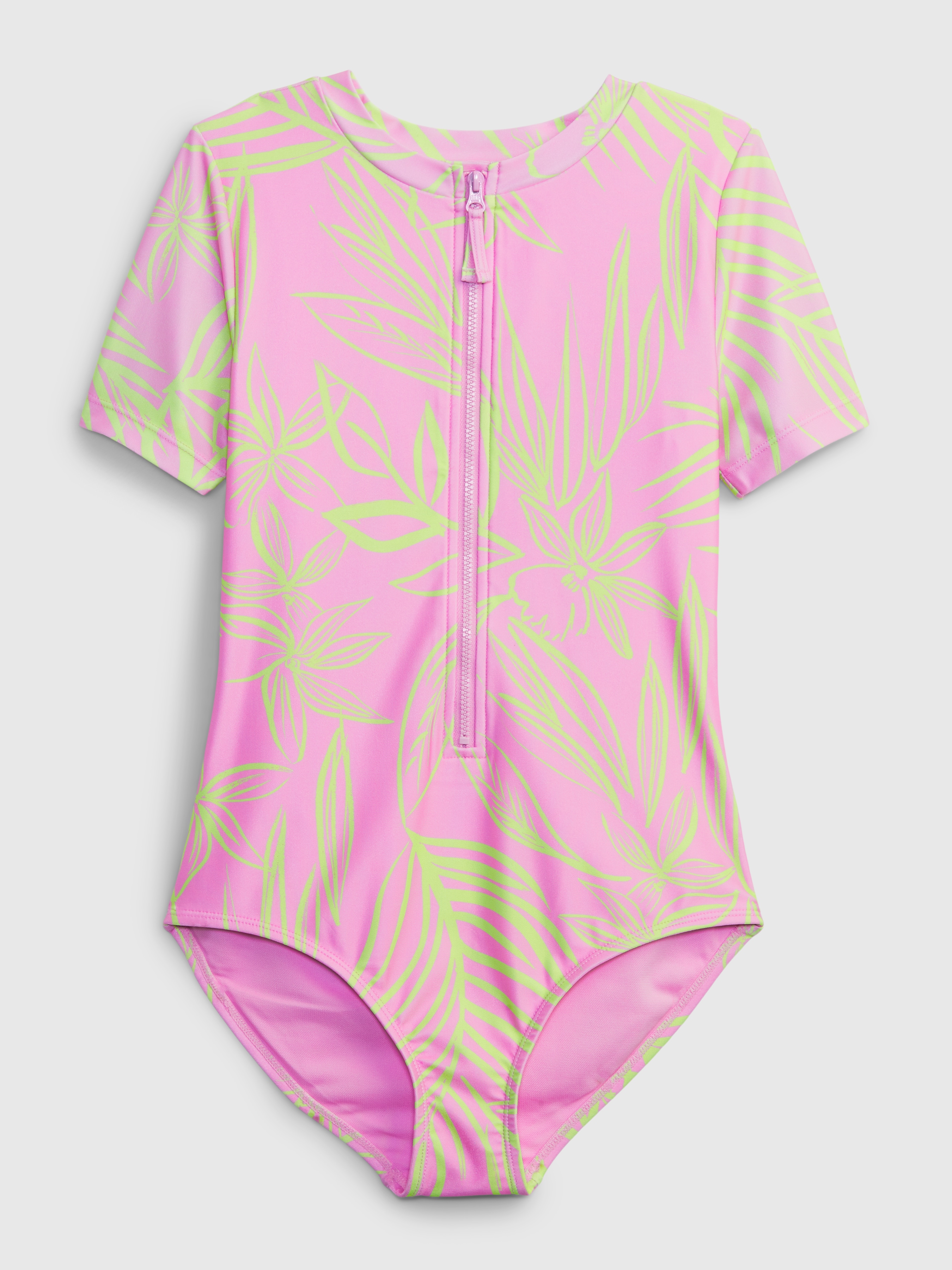 Kids Recycled Rash Guard Swim One Piece Gap