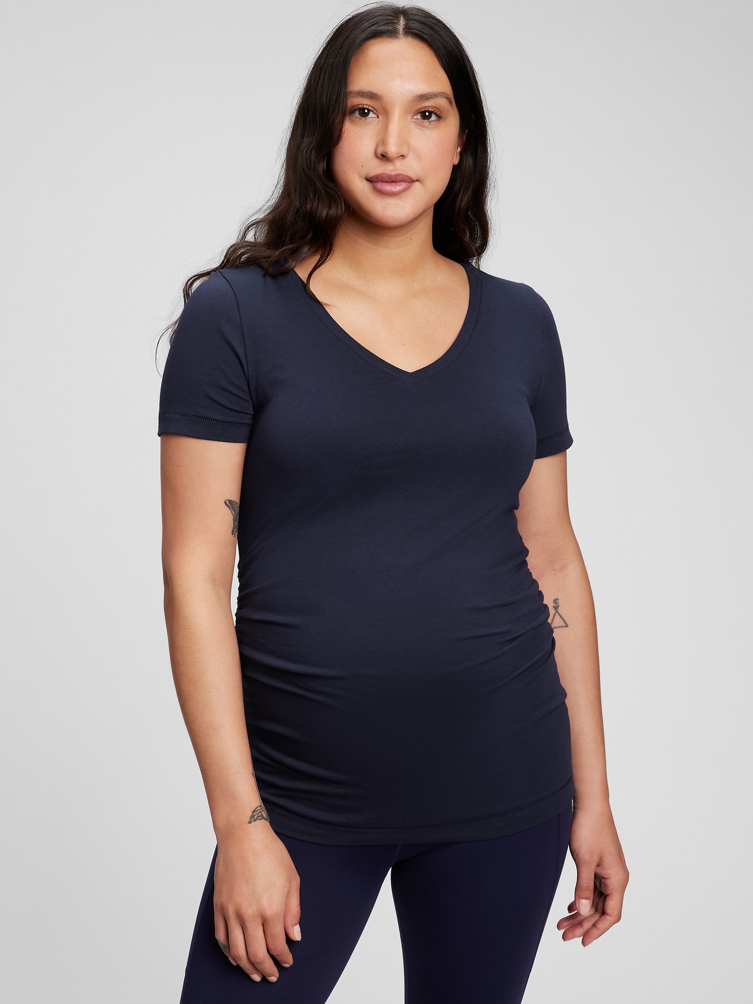 Buy Gap Navy Blue Maternity Long Sleeve Breathable T-Shirt from Next  Luxembourg