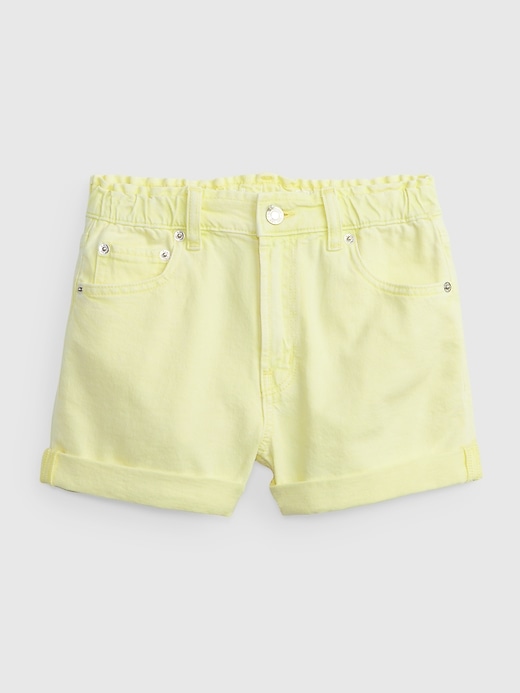 View large product image 1 of 1. Kids High-Rise Girlfriend Shorts