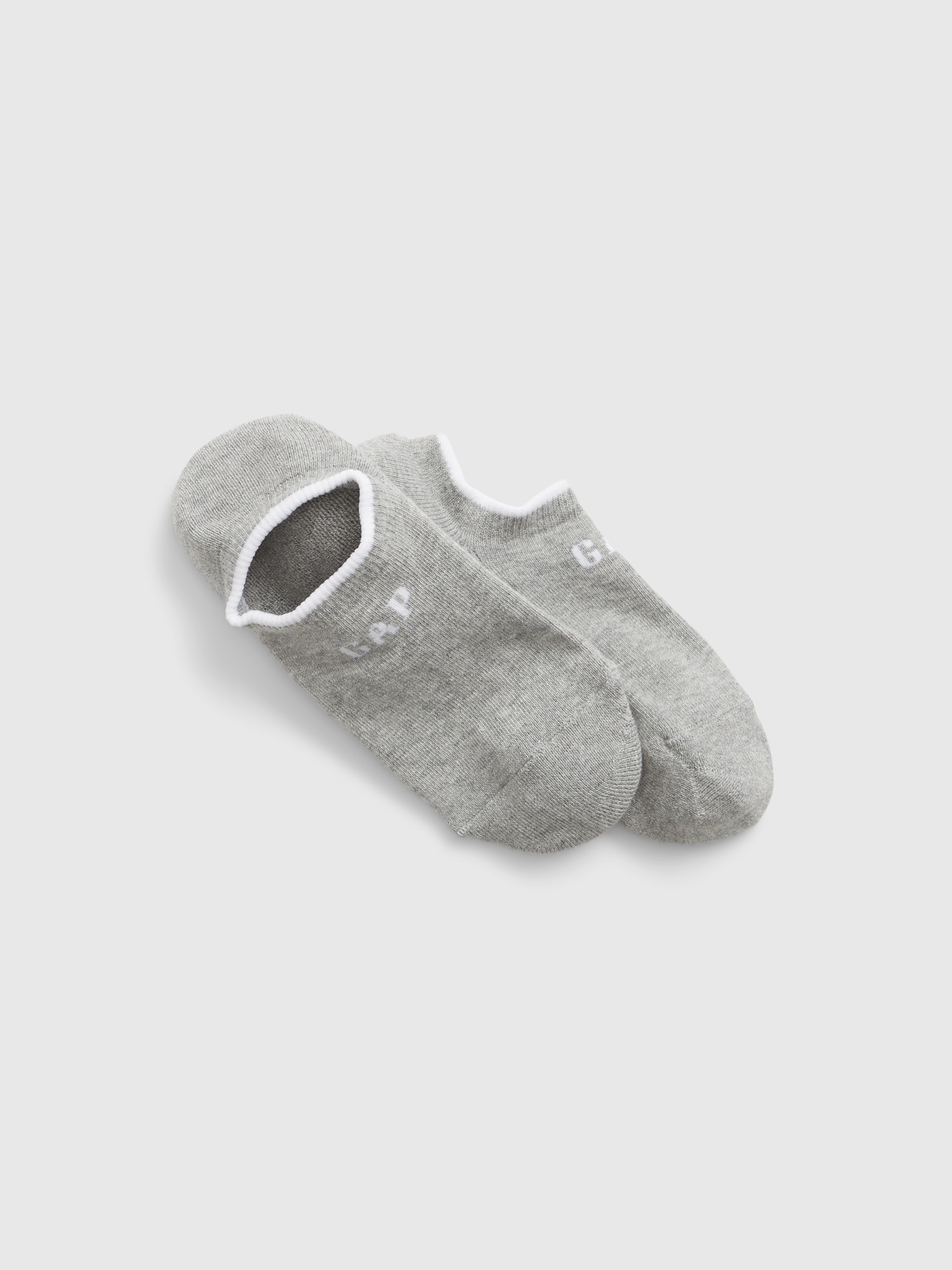 Gap Unisex Athletic Ankle Socks In Grey
