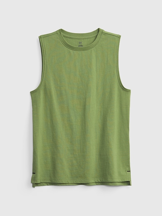 Image number 1 showing, Kids Organic Cotton Muscle Tank Top