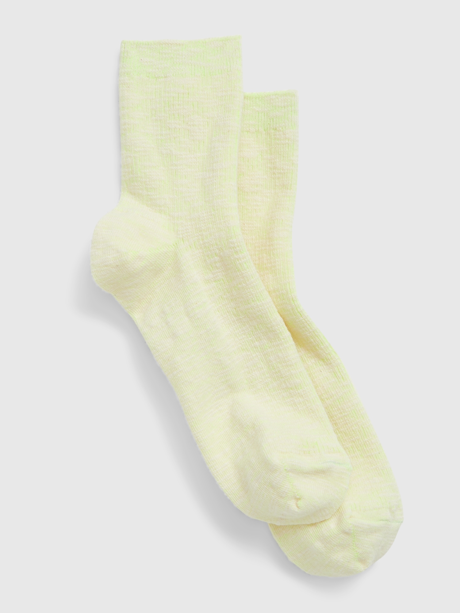 Slub Cotton Crew Socks | Gap