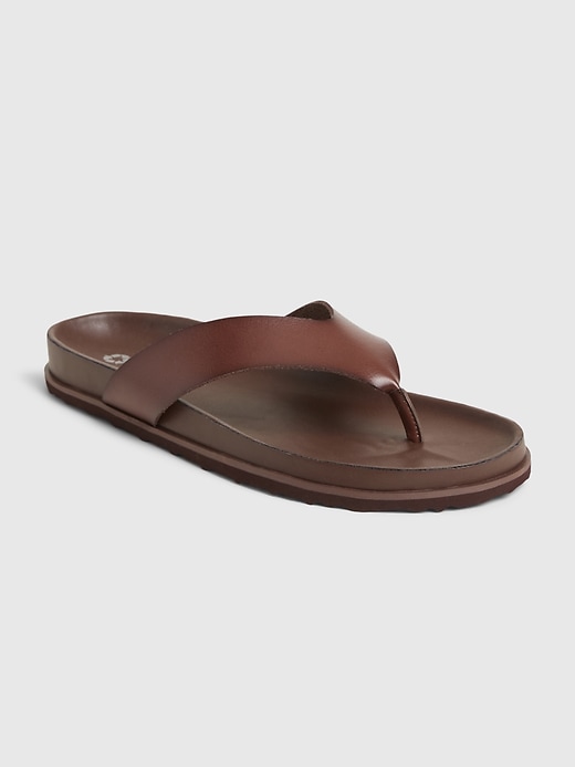 Vegan Leather Flip Flops | Gap