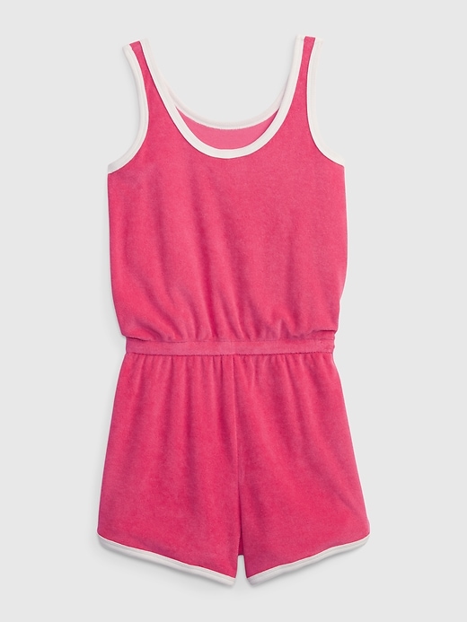 Image number 2 showing, Kids Towel Terry Dolphin Romper