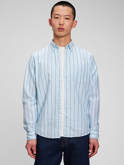 Classic Oxford Shirt in Untucked Fit | Gap