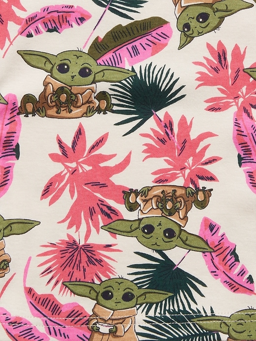 Image number 2 showing, babyGap &#124 Star Wars&#153 100% Organic Cotton Tropical Print PJ Set