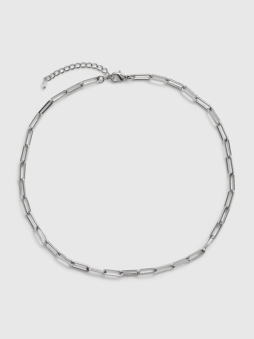 View large product image 1 of 1. Delicate Chain Link Necklace