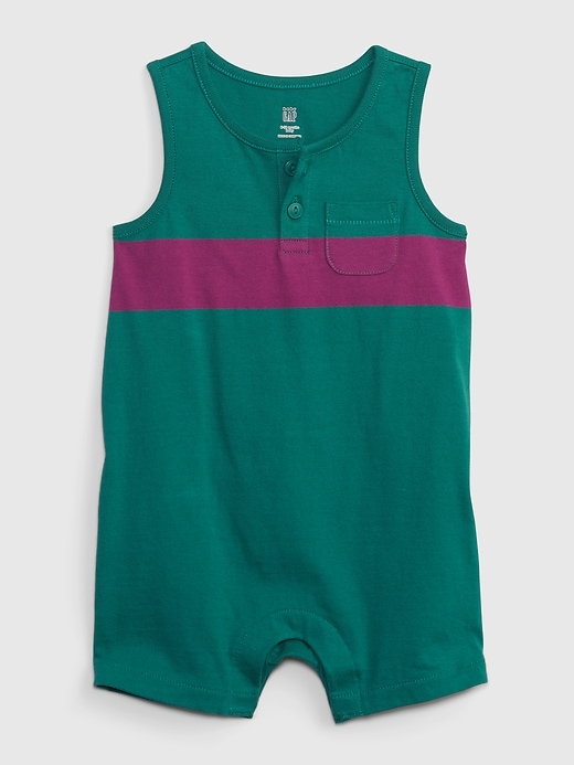 Image number 1 showing, Baby Tank Shorty One-Piece