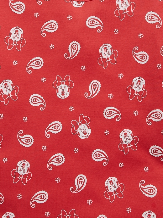 Image number 2 showing, GapKids &#124 Disney 100% Organic Cotton Minnie Mouse PJ Shorts Set