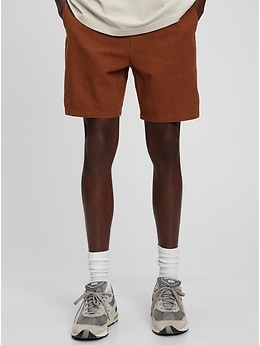 gap mens linen shorts