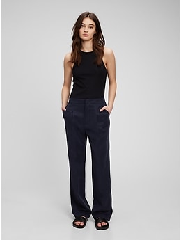 gap black dress pants