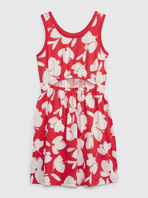 Image number 2 showing, Kids Cutout Tank Dress