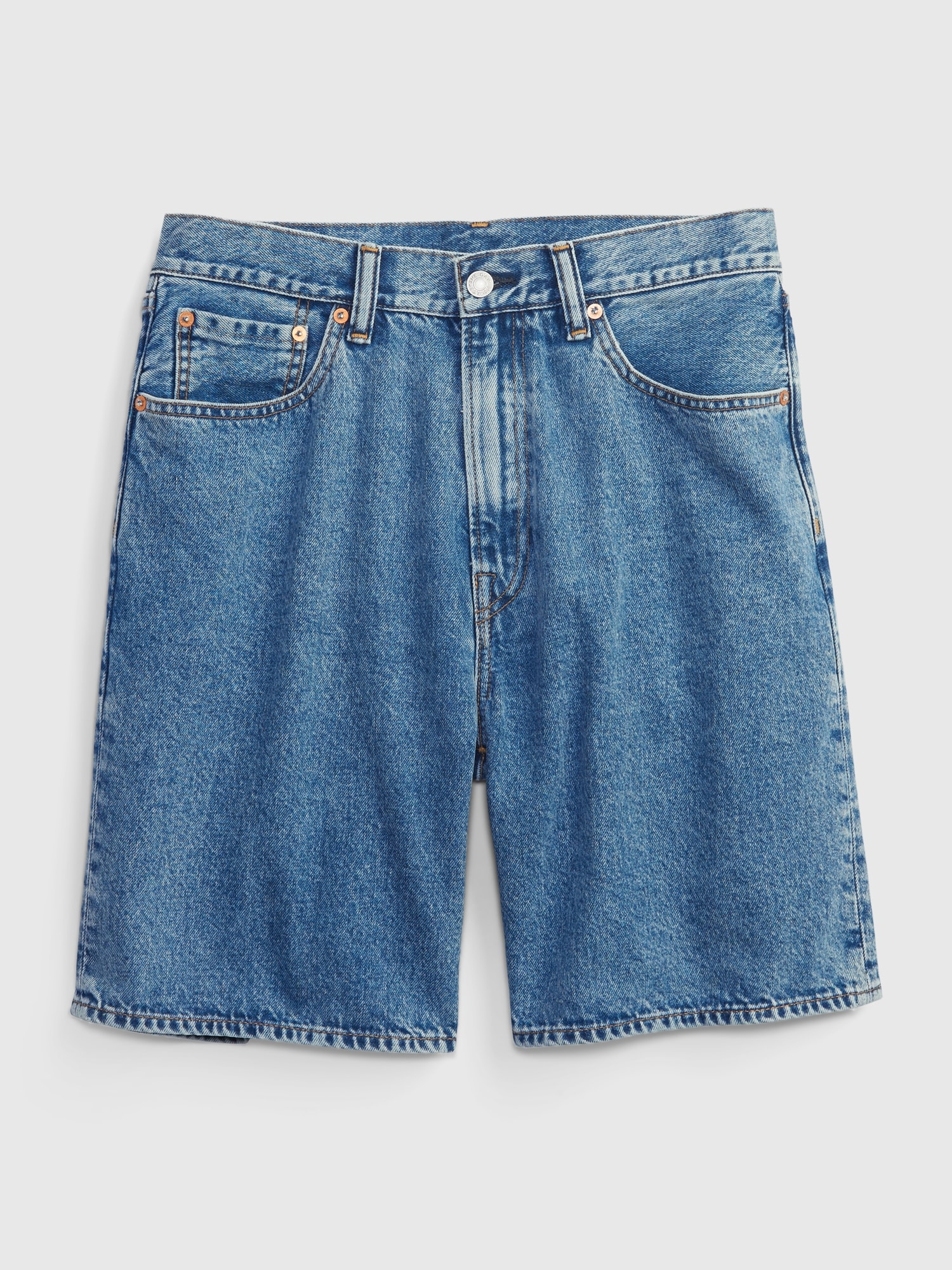 90s Loose Denim Shorts with Washwell | Gap