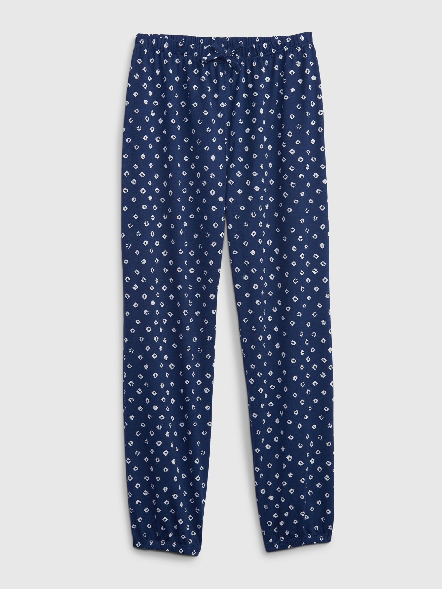 Gap Kids 100% Recycled Jersey PJ Joggers blue. 1