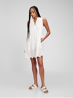 gap dress white