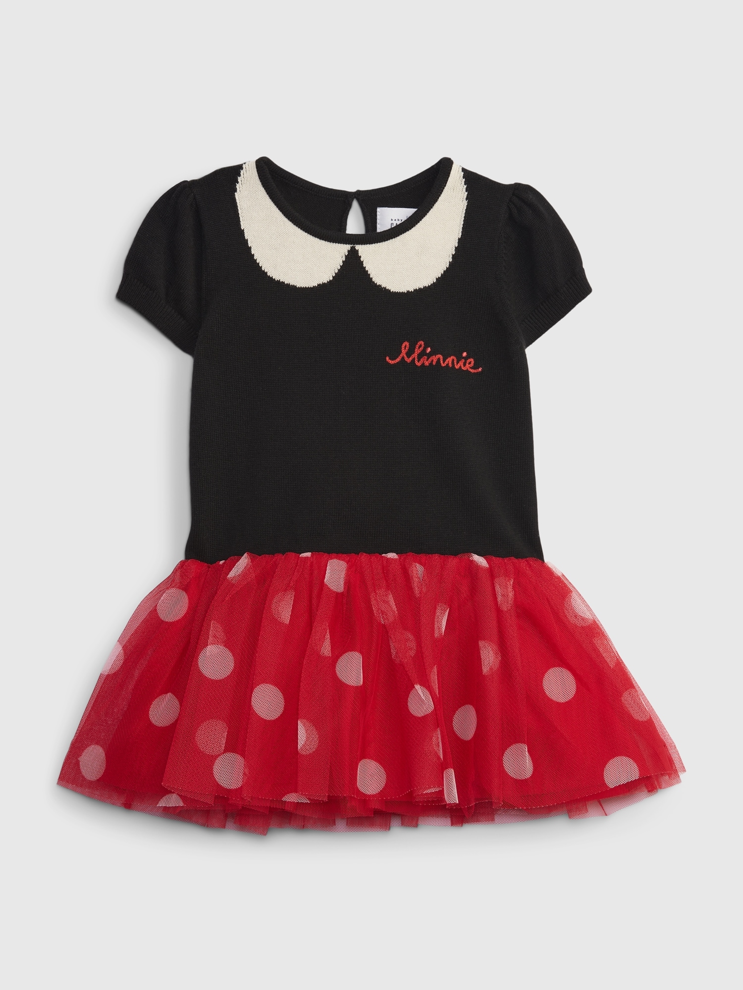 My First Disney Costume - Minnie Mouse Costume - Black/Red/White - 12-18  Months