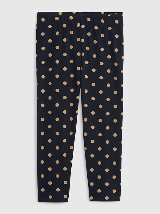 Image number 1 showing, Toddler Organic Cotton Mix and Match Printed Leggings