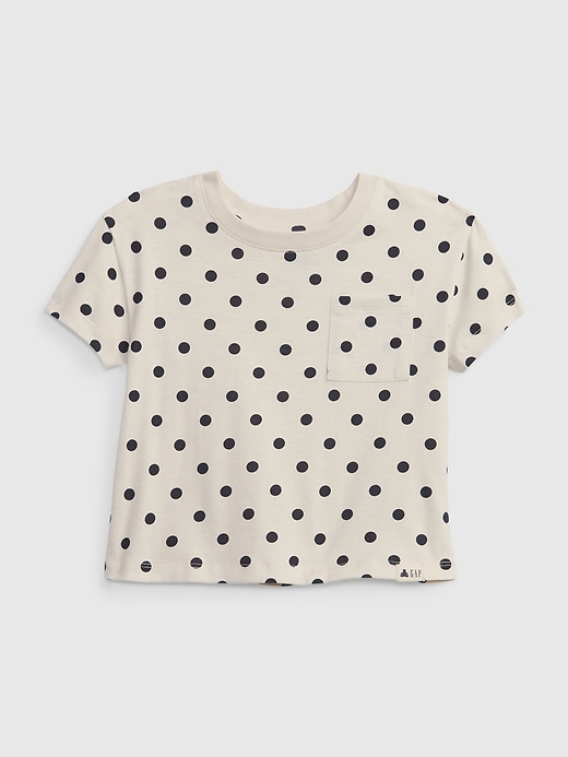 View large product image 1 of 1. Toddler Organic Cotton Mix and Match Pocket T-Shirt