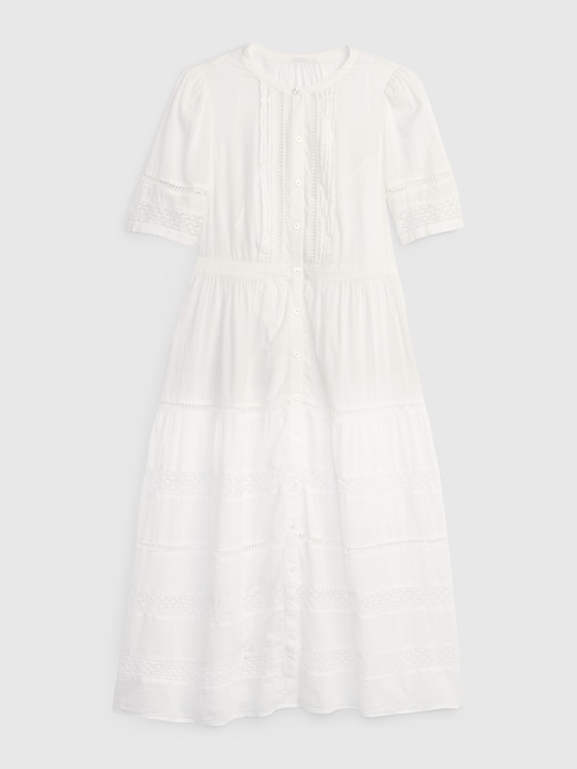 Image number 6 showing, Lace Button-Front Midi Dress