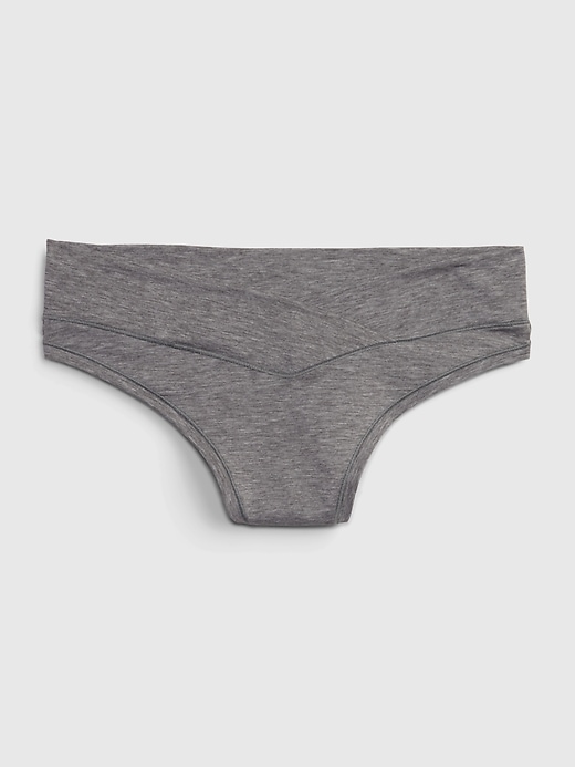 View large product image 1 of 1. Breathe Crossover Thong