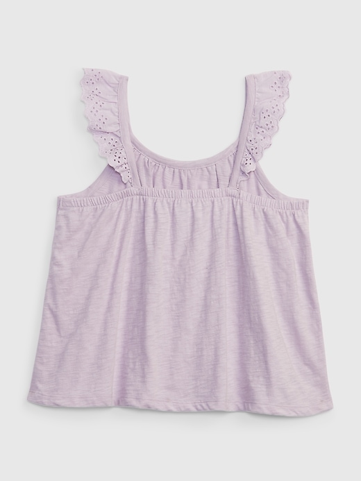 Image number 2 showing, Kids Eyelet Tank Top