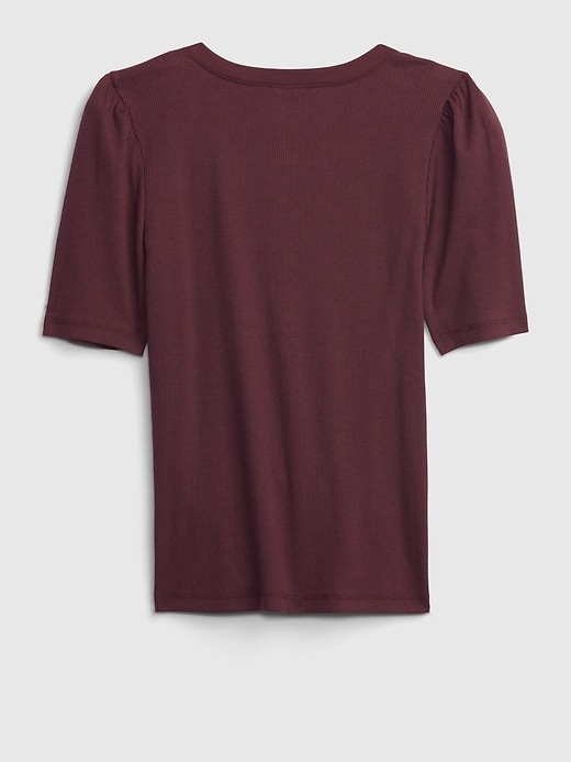 Image number 2 showing, Kids Rib Henley T-Shirt