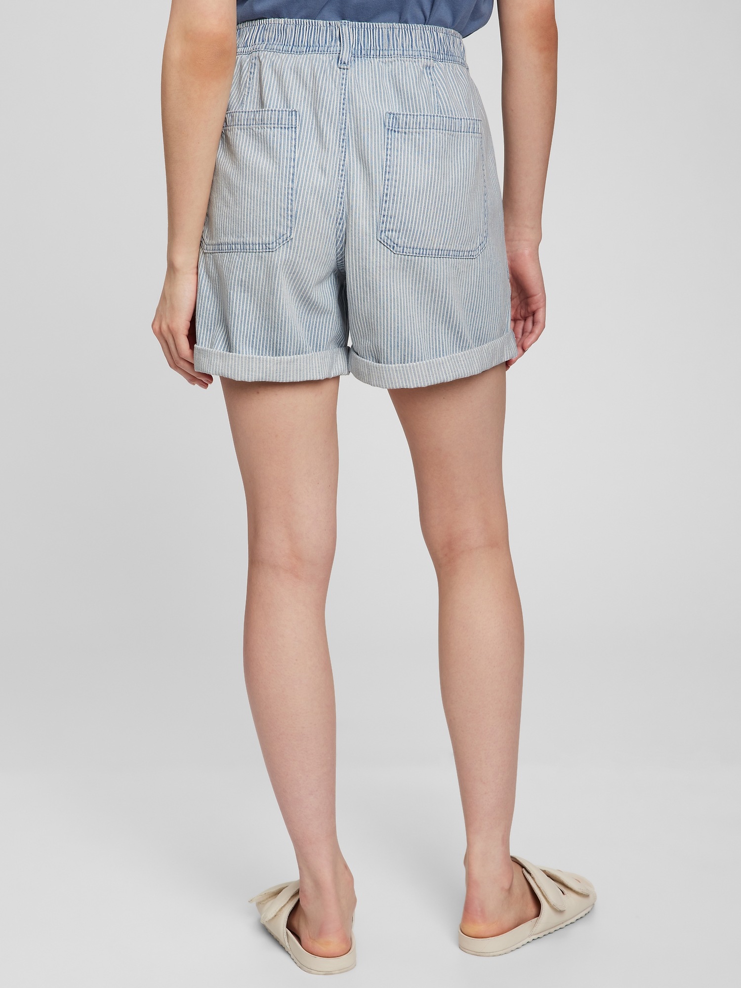 gap pull on shorts with washwell